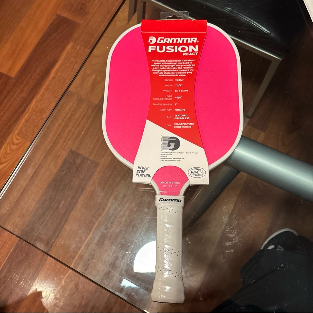 Gamma Fusion React Pickleball Paddle - Picture 2 of 9